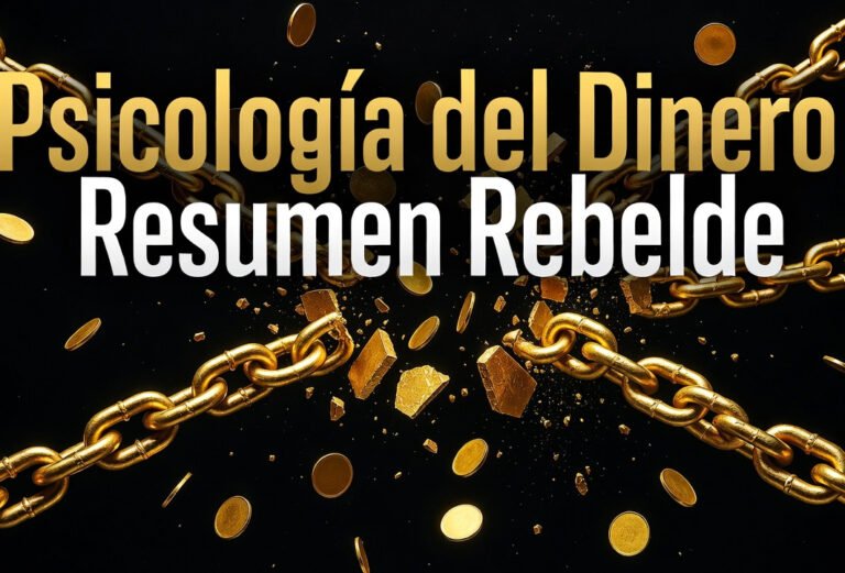Resumen Psicología del Dinero – Morgan Housel: Las 10 Lecciones que Rompen las Cadenas del Sistema Financiero
